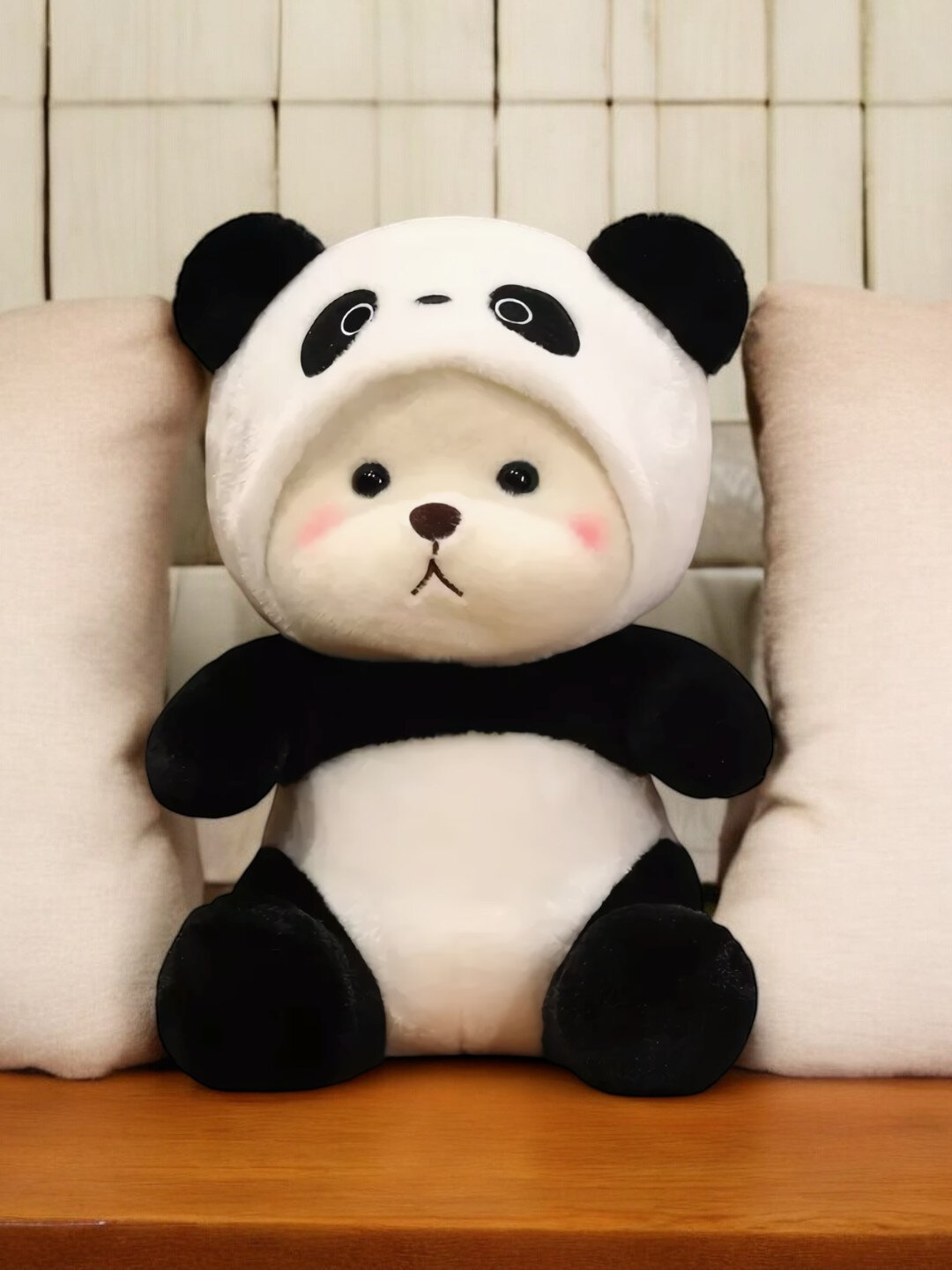 Мишка, Ститч, Панда в костюме — мягкая игрушка, безопасная и удобная для детей. — фото 1