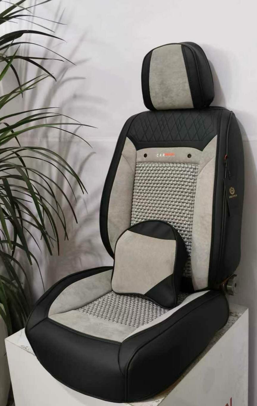 Чехол на сиденье автомобиля , для легковых автомобилей, универсальные. (5 сидений)