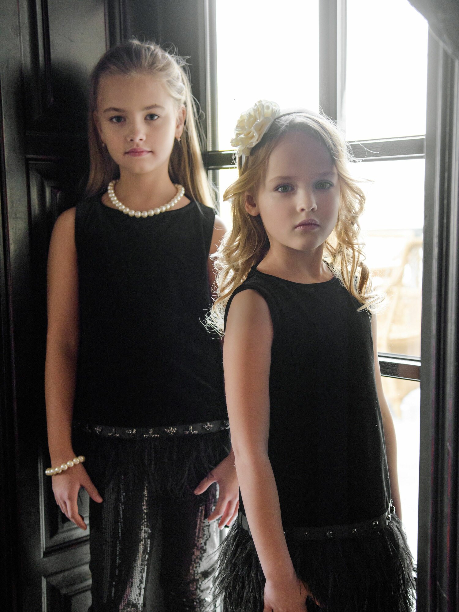 Бусы Андерсен, пластик, длина 36 см, жемчужный — фото 1