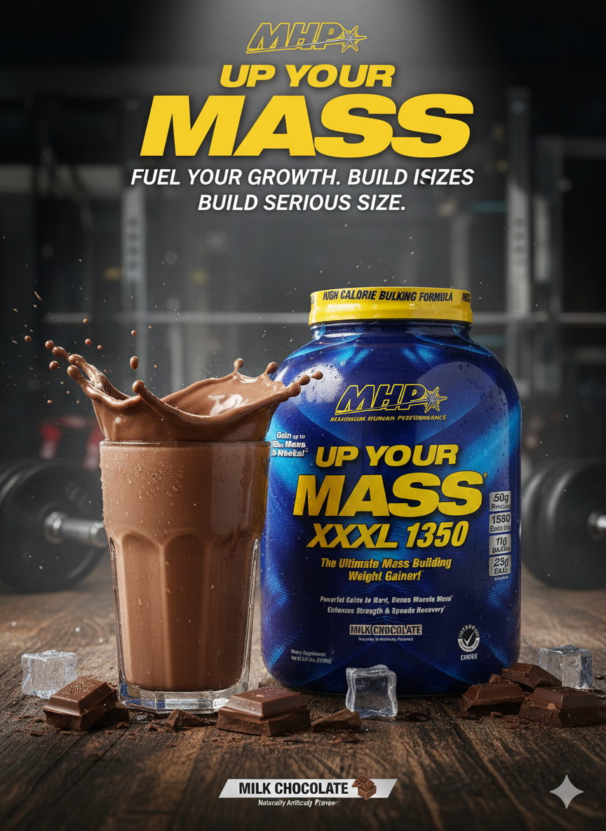 MHP Up Your Mass XXXL 1350 вкус Milk Chocolate 2780 g , МХП Масс хххл 1350