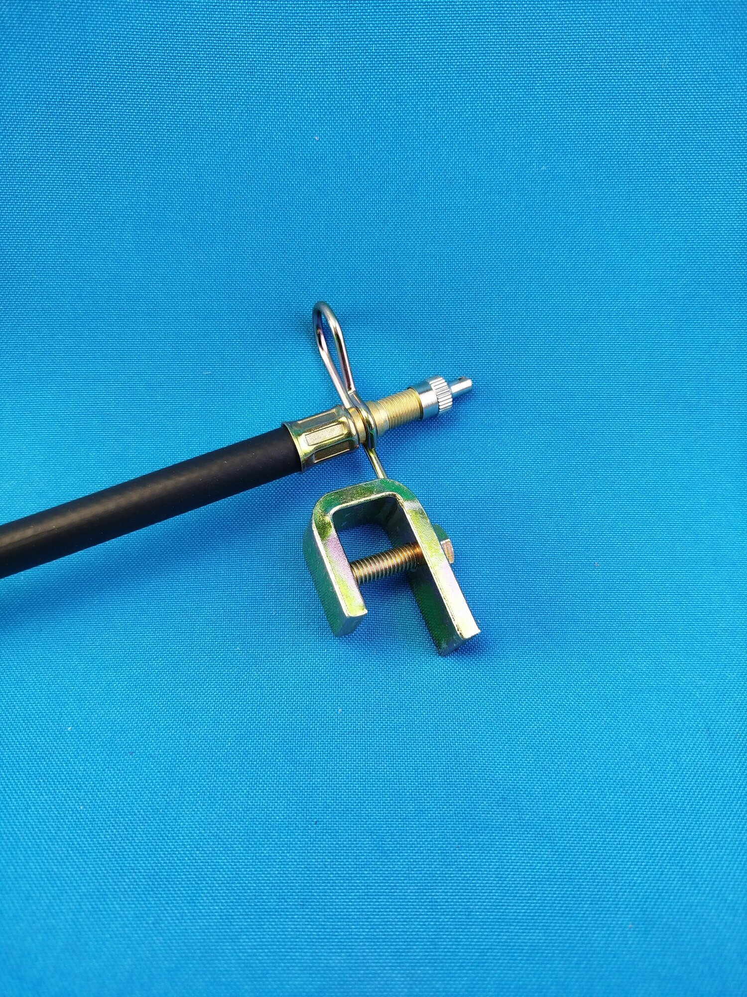 Удлинитель вентиля "AIRLINE" резиновый с крепежом — фото 1