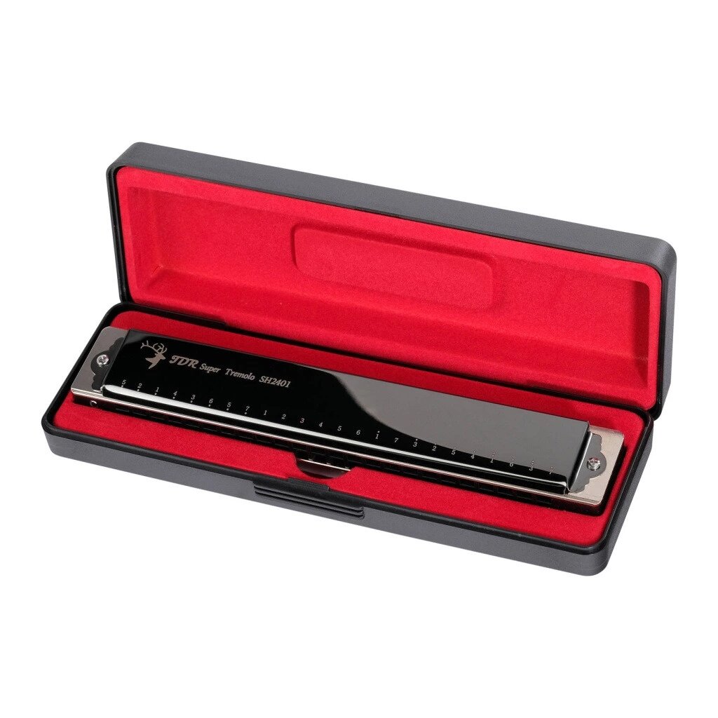 Губная гармошка JDR HS2401BK — фото 1