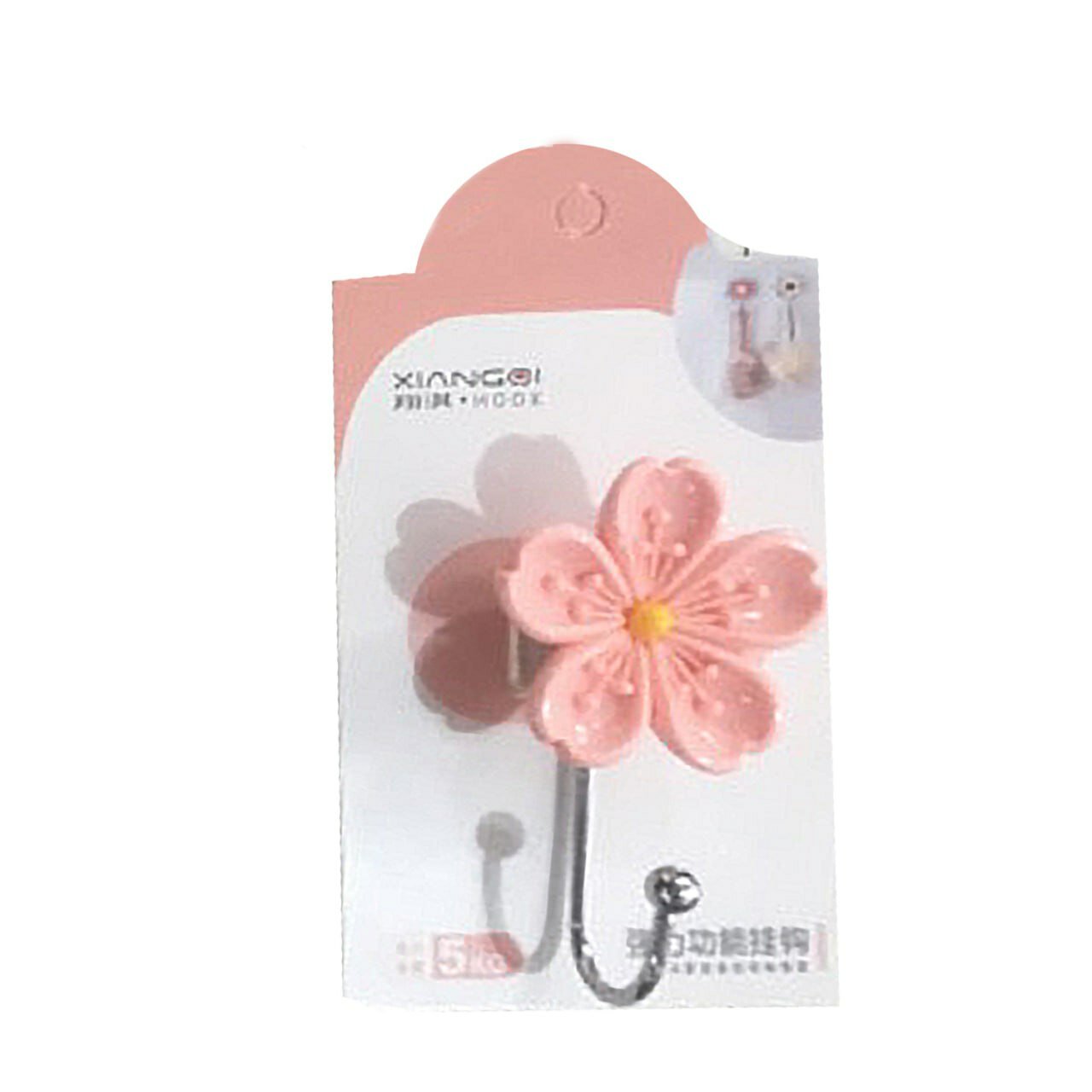 Крючки настенные самоклеящиеся для ванной и кухни, нагрузка до 5 кг