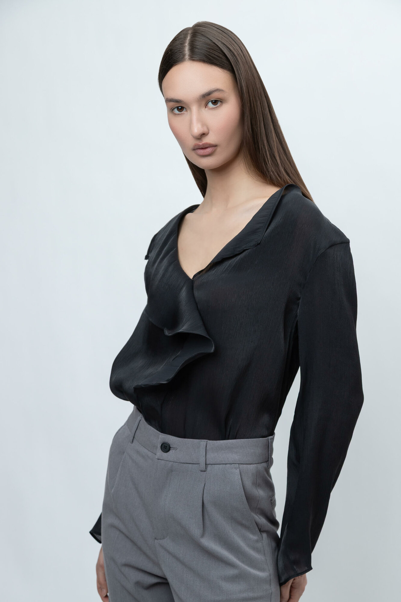 Блуза TERRA PRO, размер XS, black — фото 1