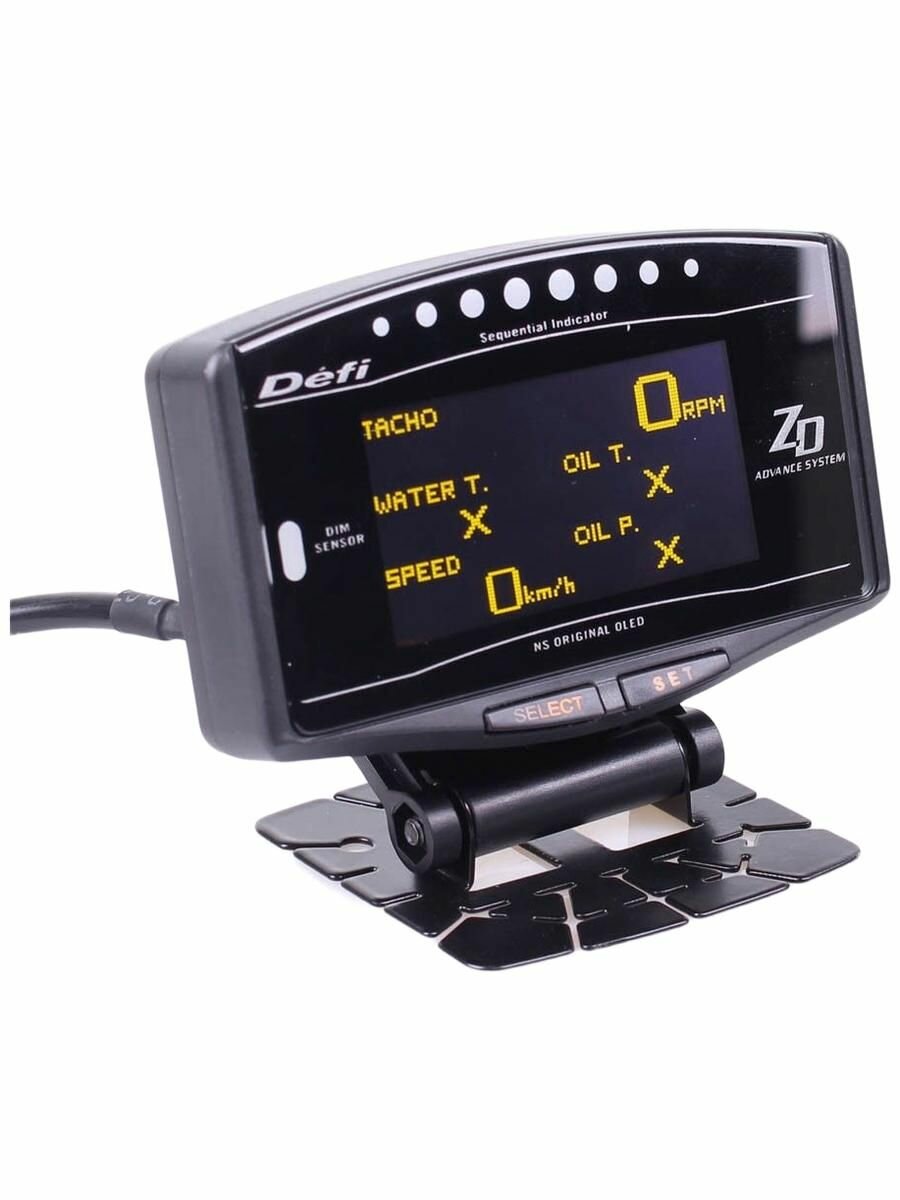 Датчик Defi ZD style 9 в 1 + OBD и сенсоры — фото 1