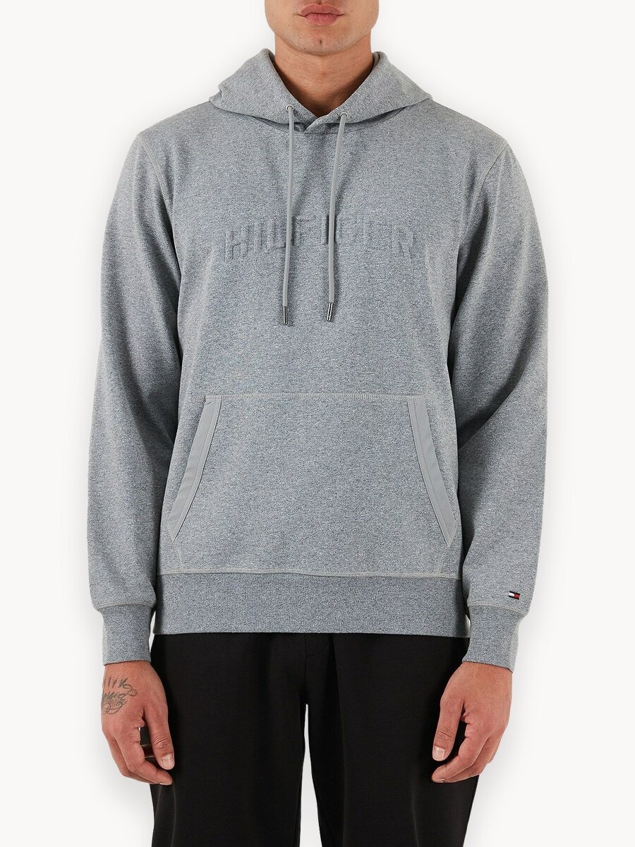 Худи TOMMY HILFIGER, размер 2XL, , серый