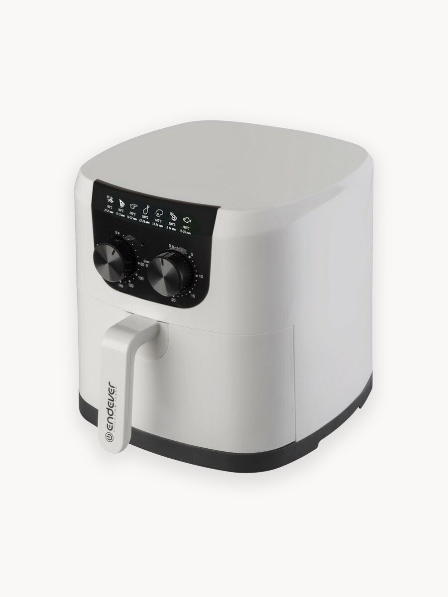 Аэрогриль электрический ENDEVER AF-126, 4,5л, автоматическое отключение, 1800 Вт, книга рецептов