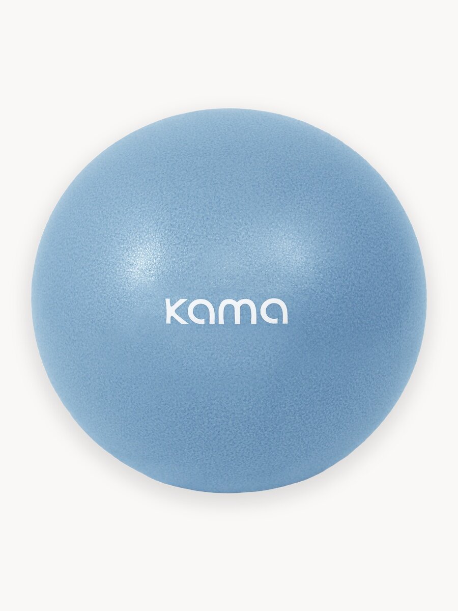 Мяч для пилатеса Kama, гимнастический, диаметр 25 см, светло-синий