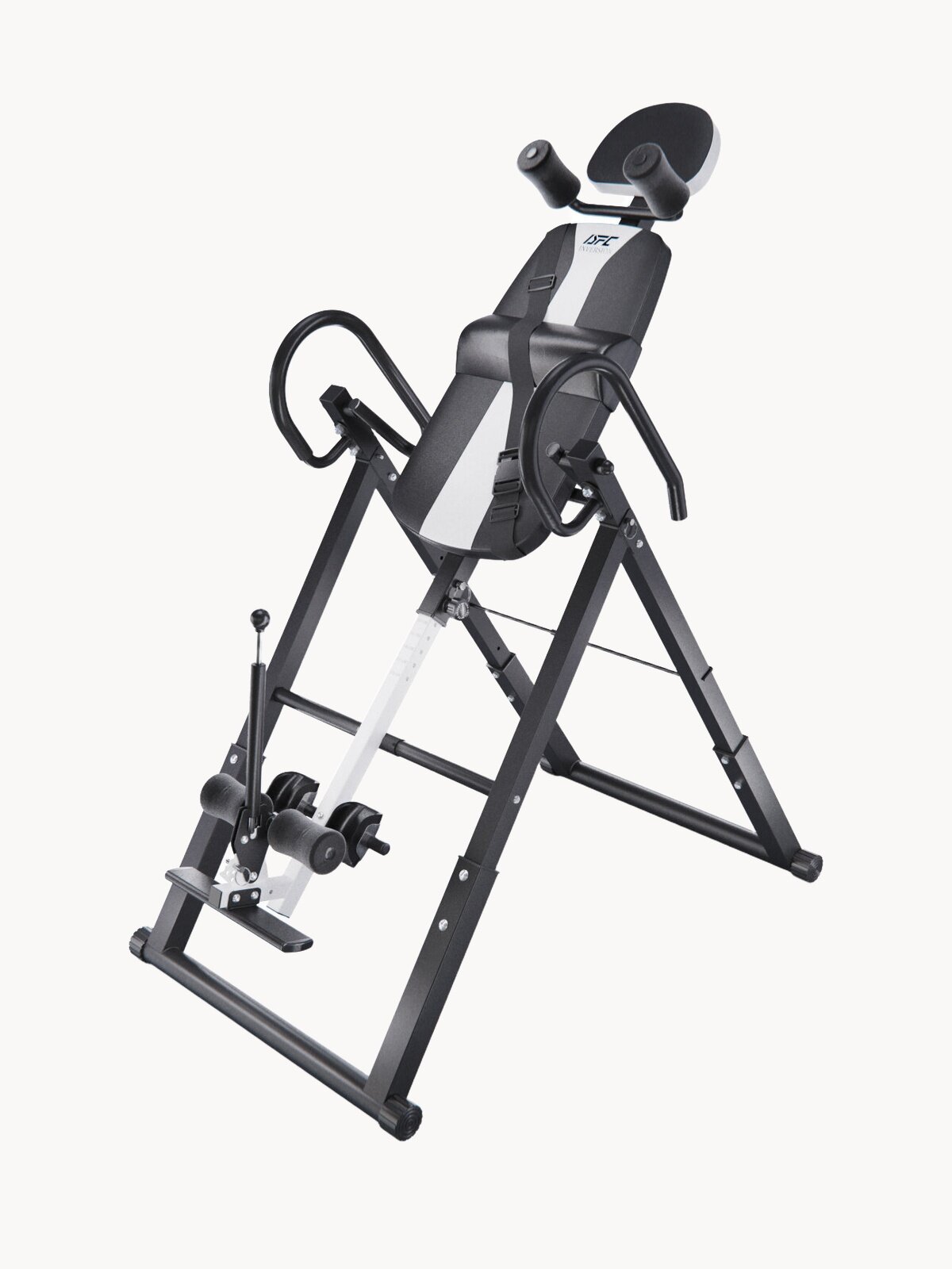 Инверсионный стол складной DFC STYLE чёрный, U-образный фиксатор