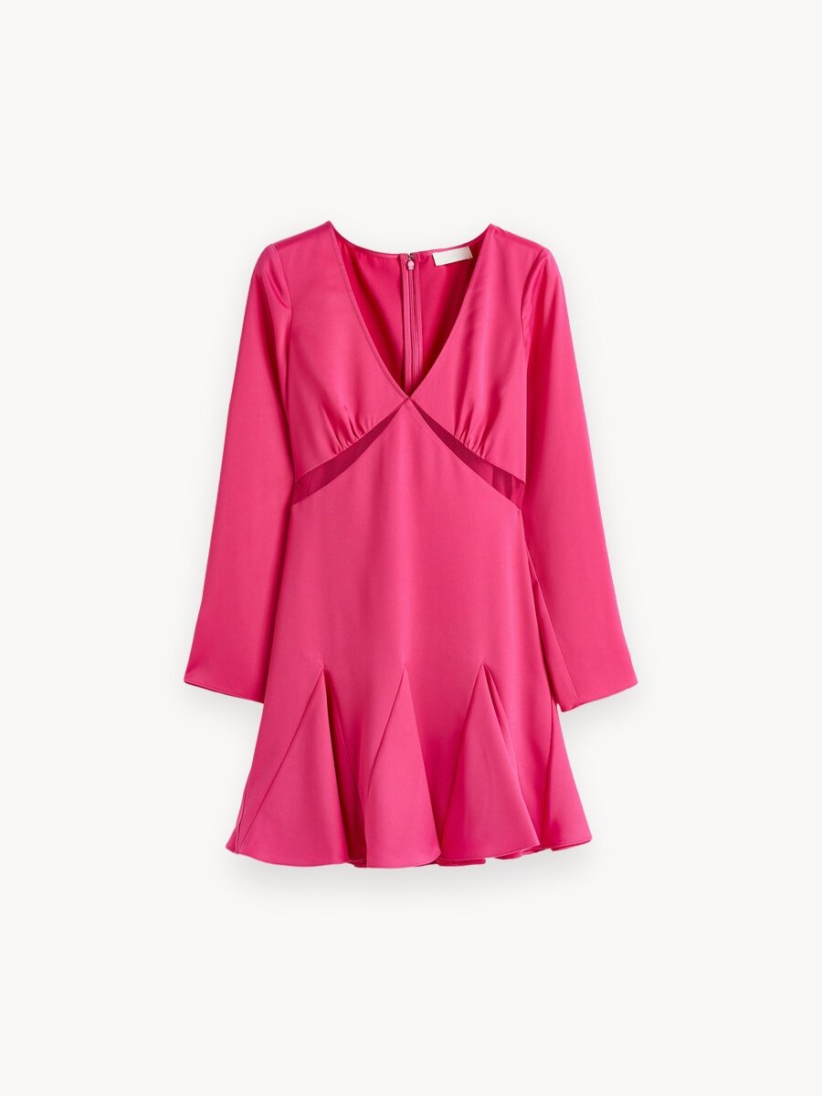 Платье H&M, размер 36, розовый,