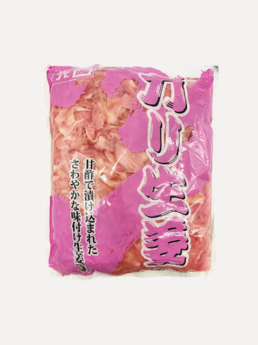 Изображение товара Имбирь KOUSYO маринованный светло-розовый премиального качества 1 кг, Япония