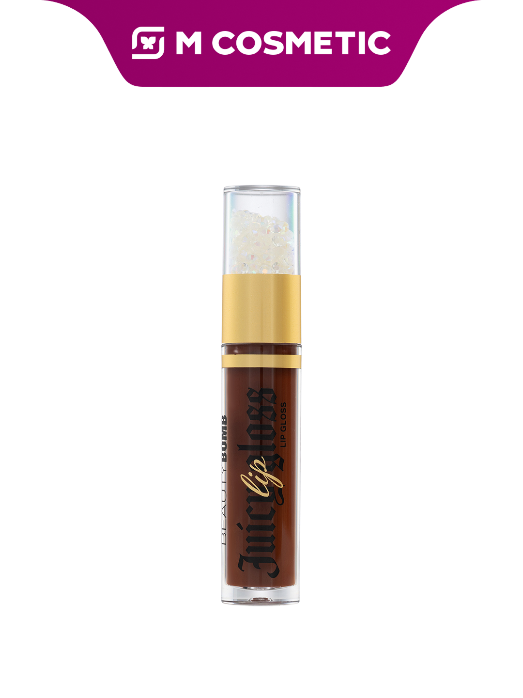 BEAUTY BOMB Lip Gloss Juicy (3,4 мл), тон 14 — это глянцевый блеск для губ с лёгким цветом и сиянием