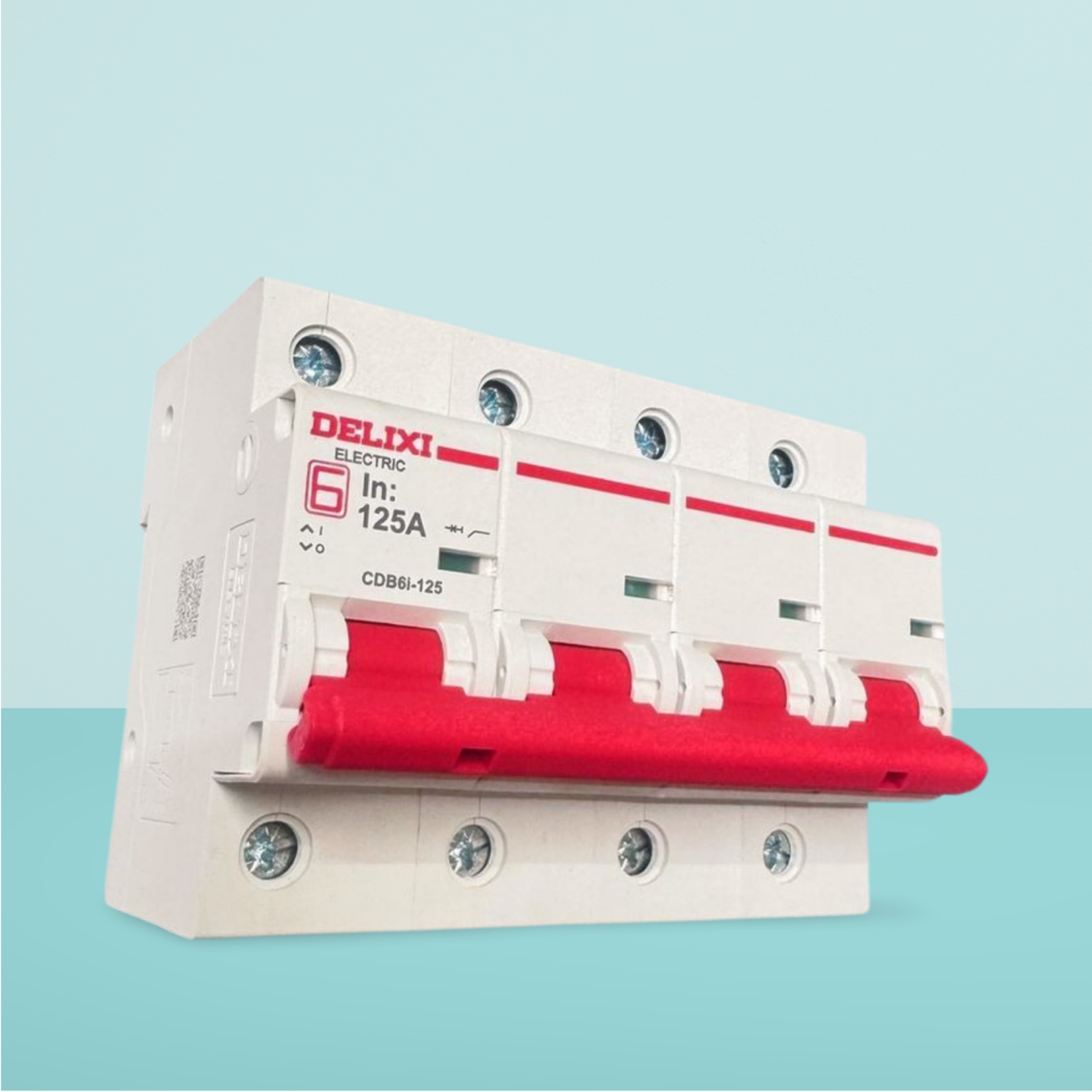 Авт. выкл. DELIXI CDB6I-125 4P C 125A — фото 1