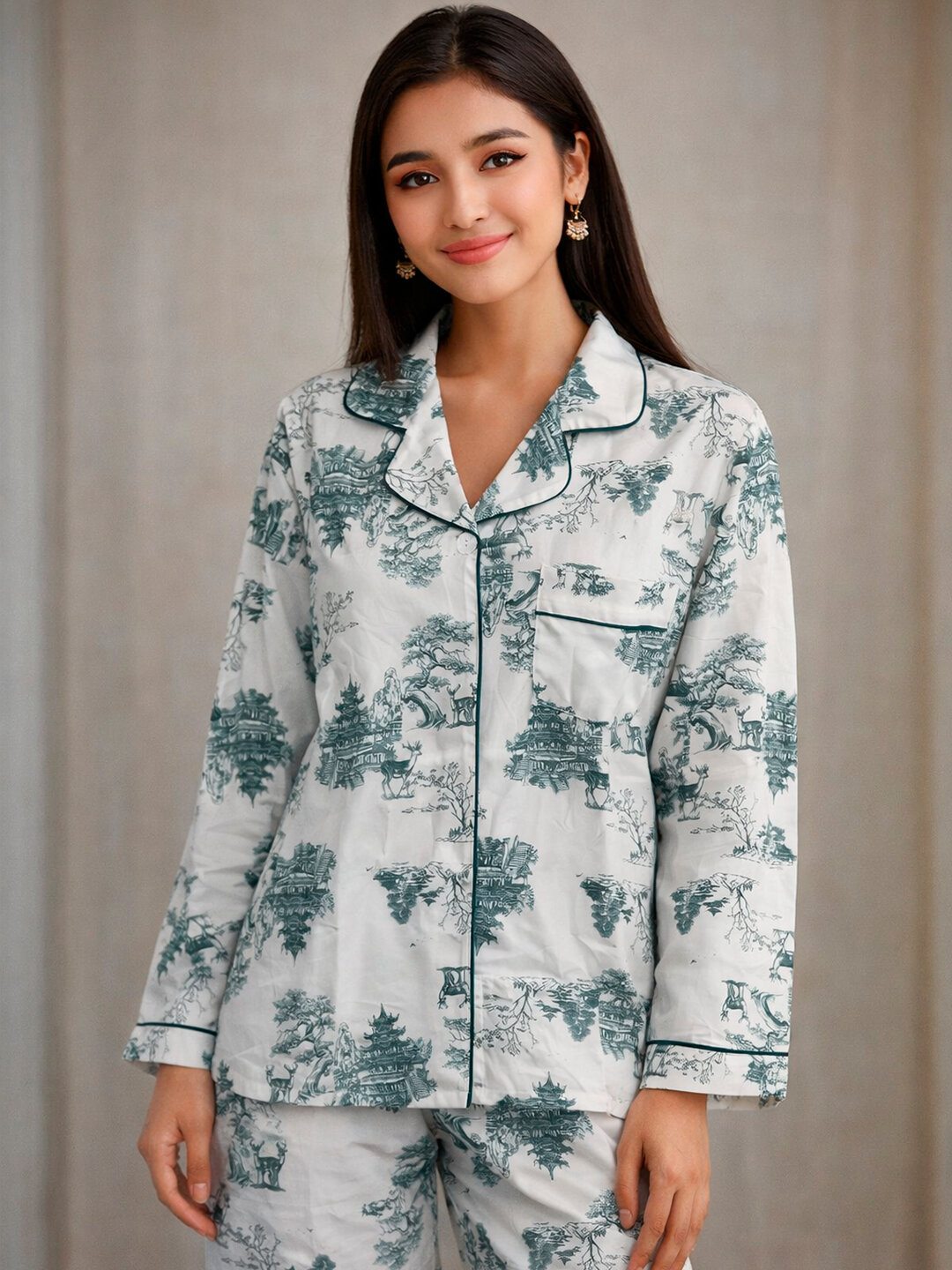 Пижама для кормящих мам Pijama-Jenskiy-Viskoza