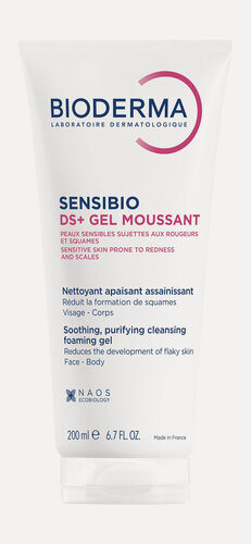 Изображение товара BIODERMA Sensibio DS+ Гель для тела очищающий, 200 мл