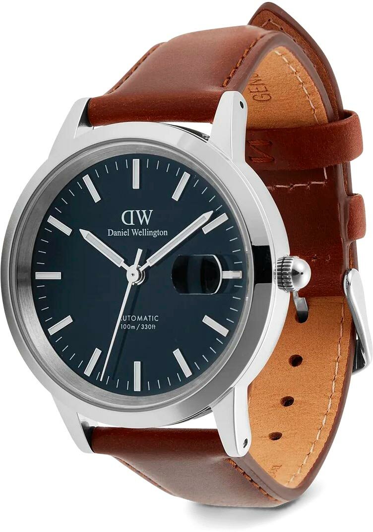 Наручные часы Daniel Wellington, коричневый, черный — фото 1