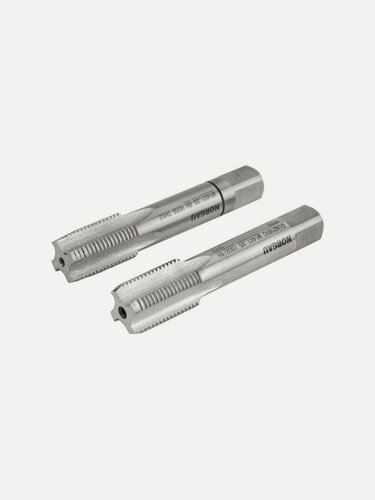 Изображение товара Набор метчиков NORGAU Industrial MF 14x1.25, из HSS, по стали, чугуну и цветным металлам, 2 предмета.