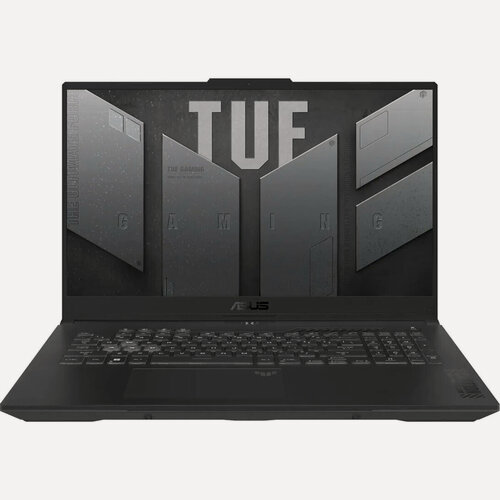 Изображение товара Ноутбук ASUS TUF Gaming A17 FA707NUG (90NR0EF5-M00AX0) серый/17.3 IPS/Ryzen 7 7445HS/16Gb/512Gb/RTX 4050/No OS