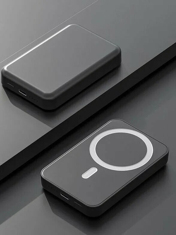 PowerBank MagSafe 10000 mah/Беспроводная магнитная зарядка/Внешний аккумулятор для телефона