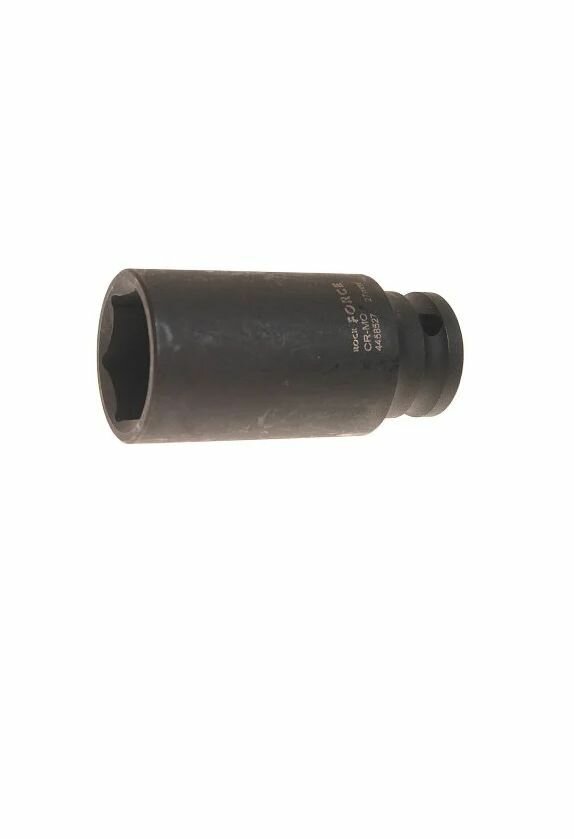 Головка торцевая 27мм 1/2" 6-гранная ударная удлиненная L80мм ROCKFORCE RF-4458527