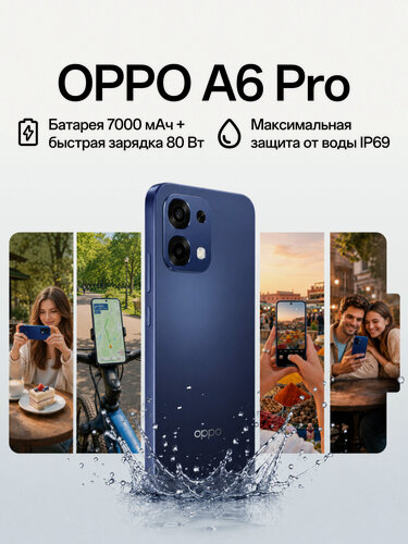 Изображение товара Смартфон OPPO A6 Pro 8/256, звездный синий