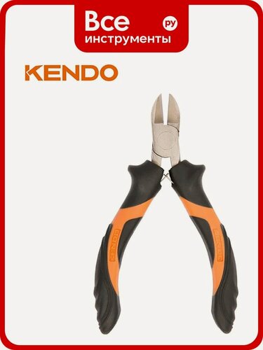Изображение товара Бокорезы KENDO 10902, 110мм, двухкомпонентные рукоятки, рез заподлицо