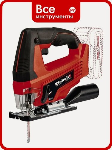 Изображение товара Аккумуляторный лобзик Einhell PXC TC-JS 18 Li-Solo 4321209, регулируемая скорость, маятниковый ход