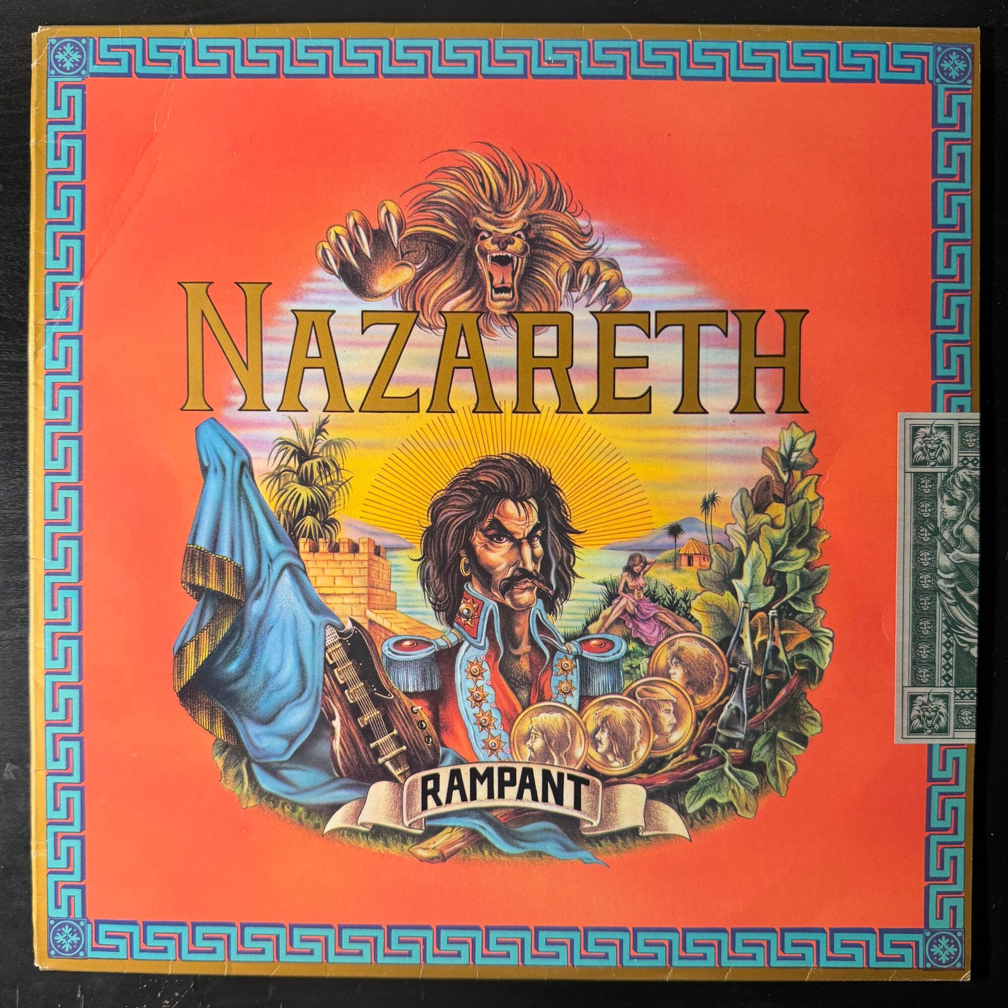 Виниловая пластинка Nazareth Rampant (Скандинавия 1974г.)