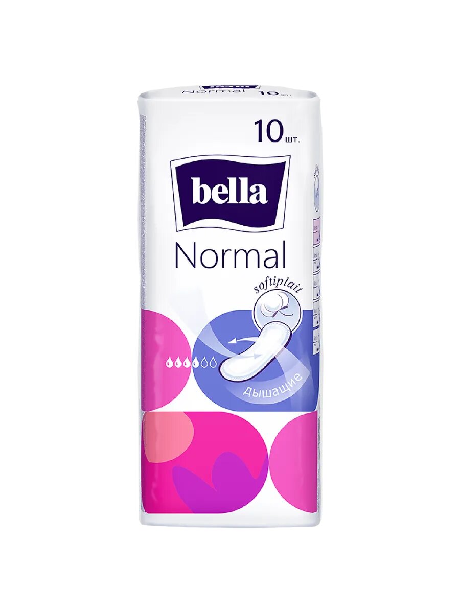 Bella Прокладки Normal softiplait 10 шт