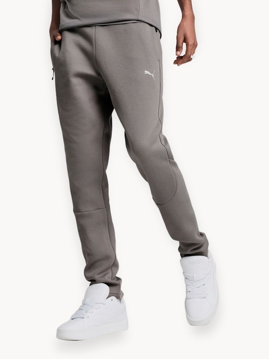 Брюки спортивные PUMA EVOSTRIPE, размер L, серый