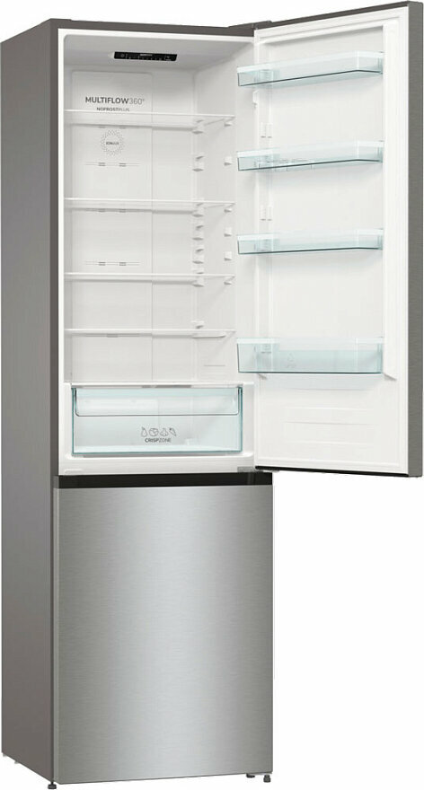 Холодильник Gorenje NRK6202EXL4, No Frost, MultiFlow 360°, класс A+
