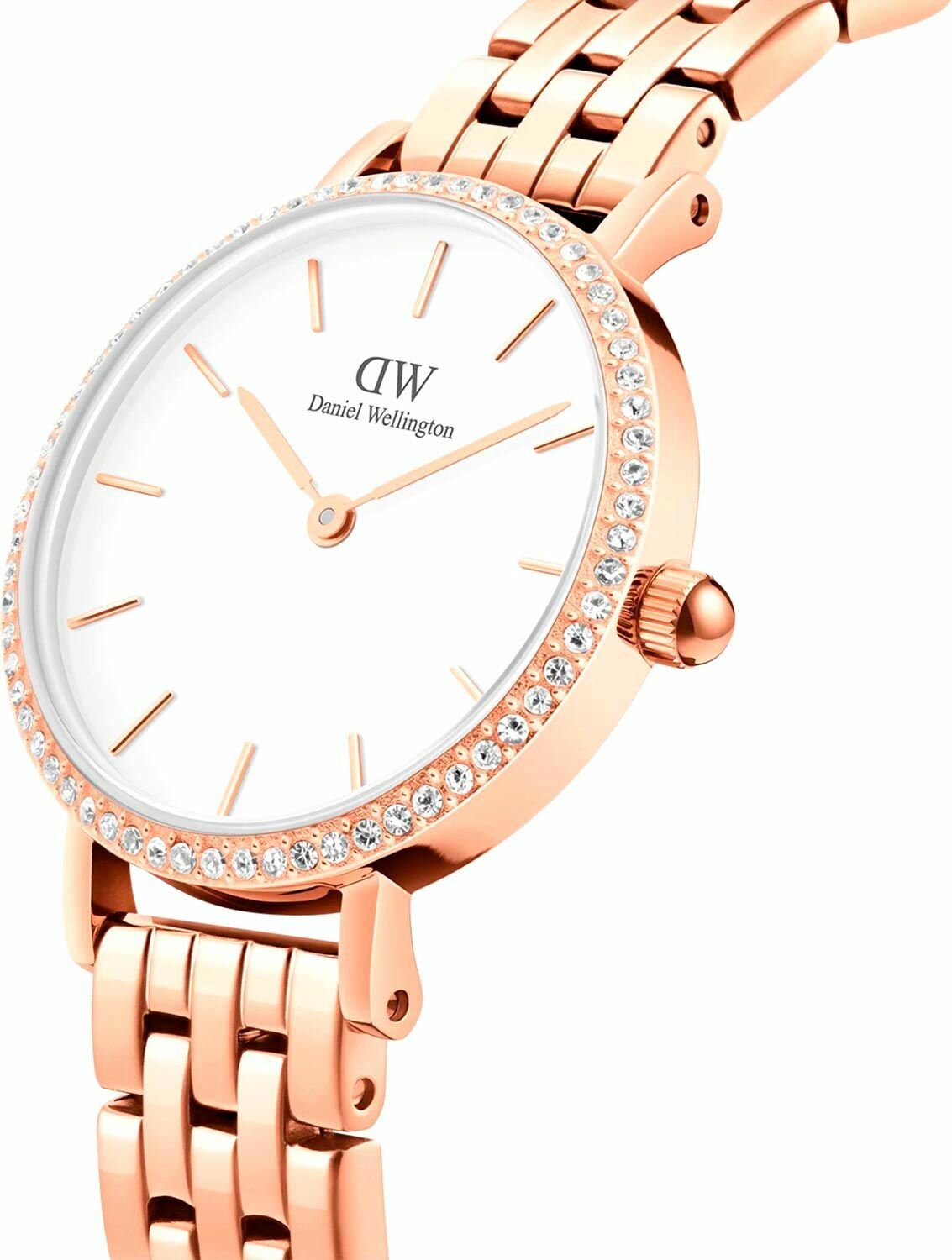 Наручные часы Daniel Wellington, бело-розовый — фото 1