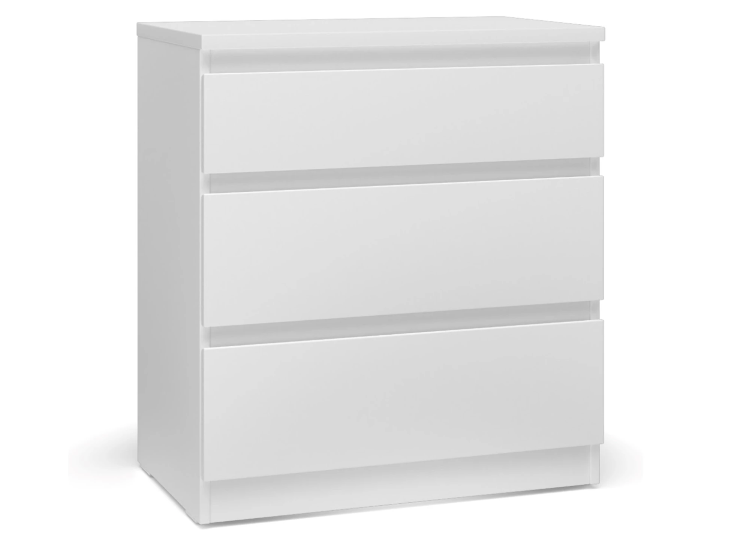 Кастор (KULLEN) комод шведский стандарт 3 ящика белый