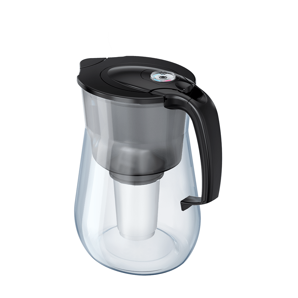 Аквафор Прованс- фильтр кувшин с механическим счетчиком ресурса - черный — фото 1