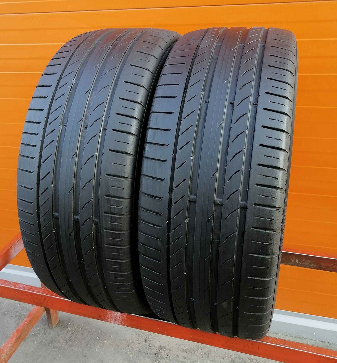 Пара Б/У шин 255/45 R20 Continental ContiSportContact 5 SUV
