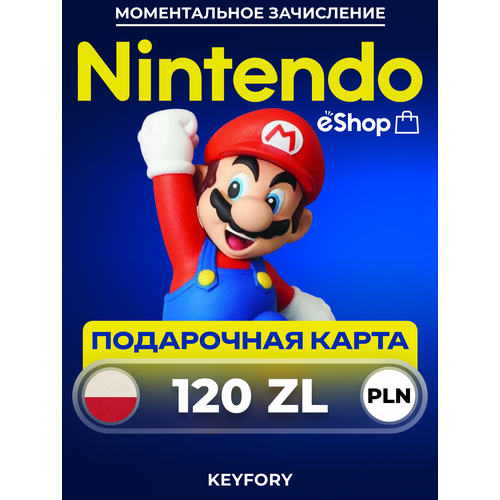 Подарочная карта Nintendo eShop 20 USD США USA Nintendo Gift Card 20 USD Цифровой код 3019₽