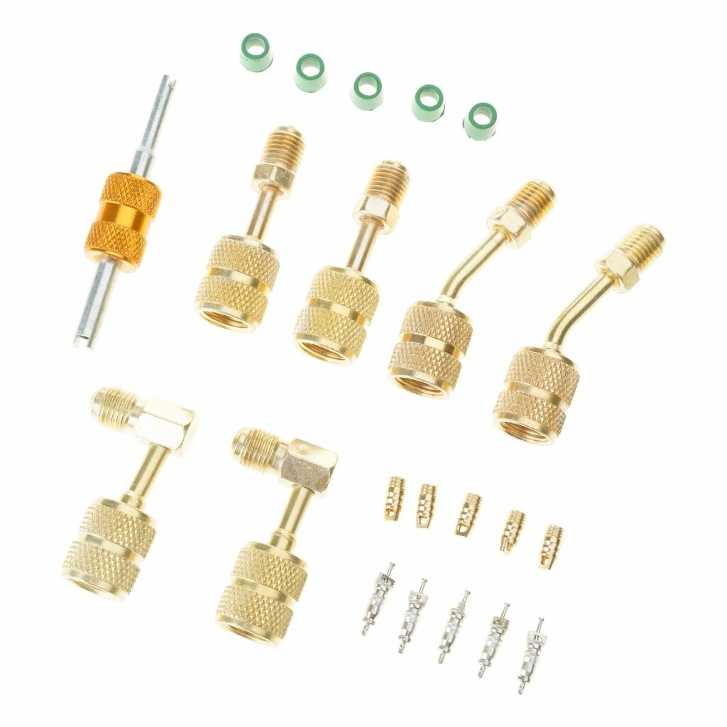 Набор холодильных инструментов для ремонта кондиционеров R410A adapter kit