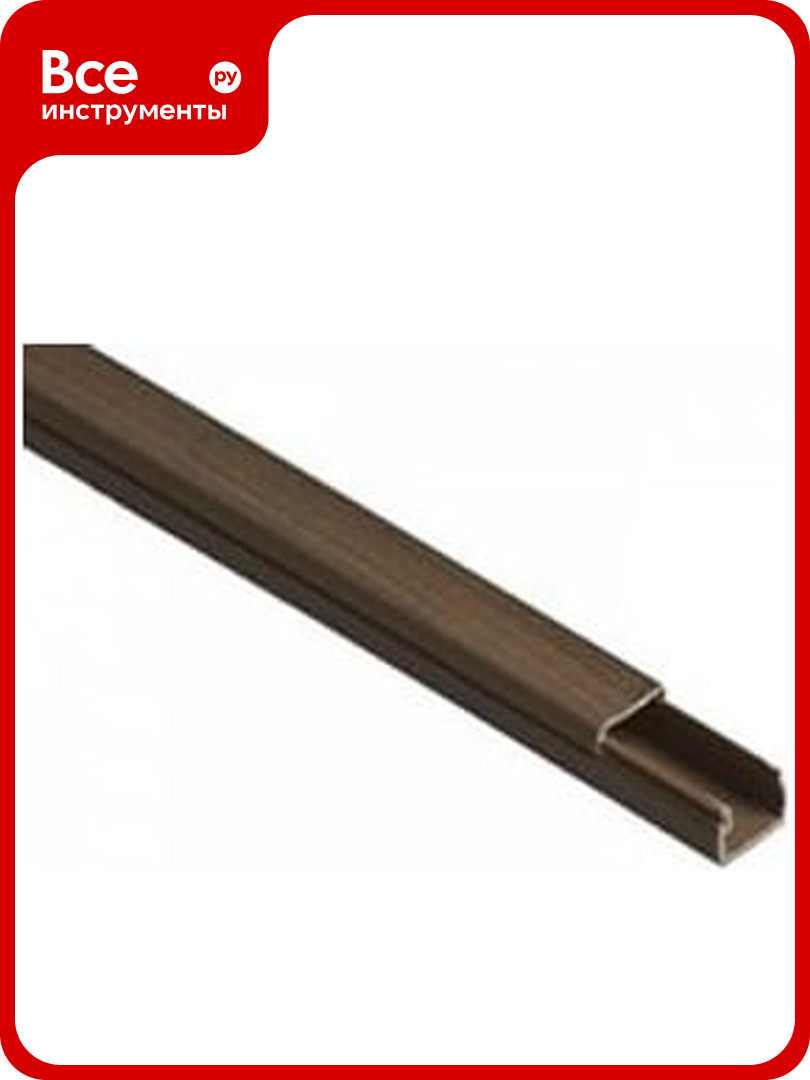 Кабель-канал 15х10 дуб темн. основа 2м Рувинил РКК-15х10-08М