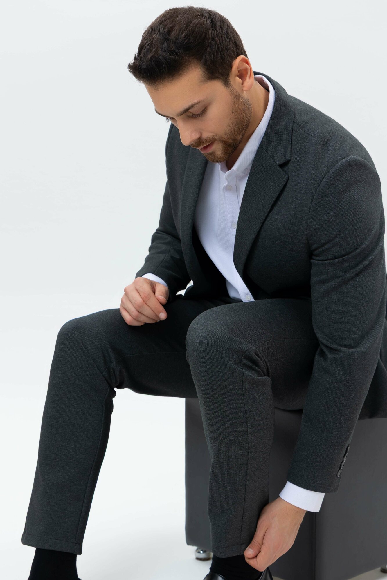 Брюки классические TERRA PRO, размер 30, dark grey — фото 1