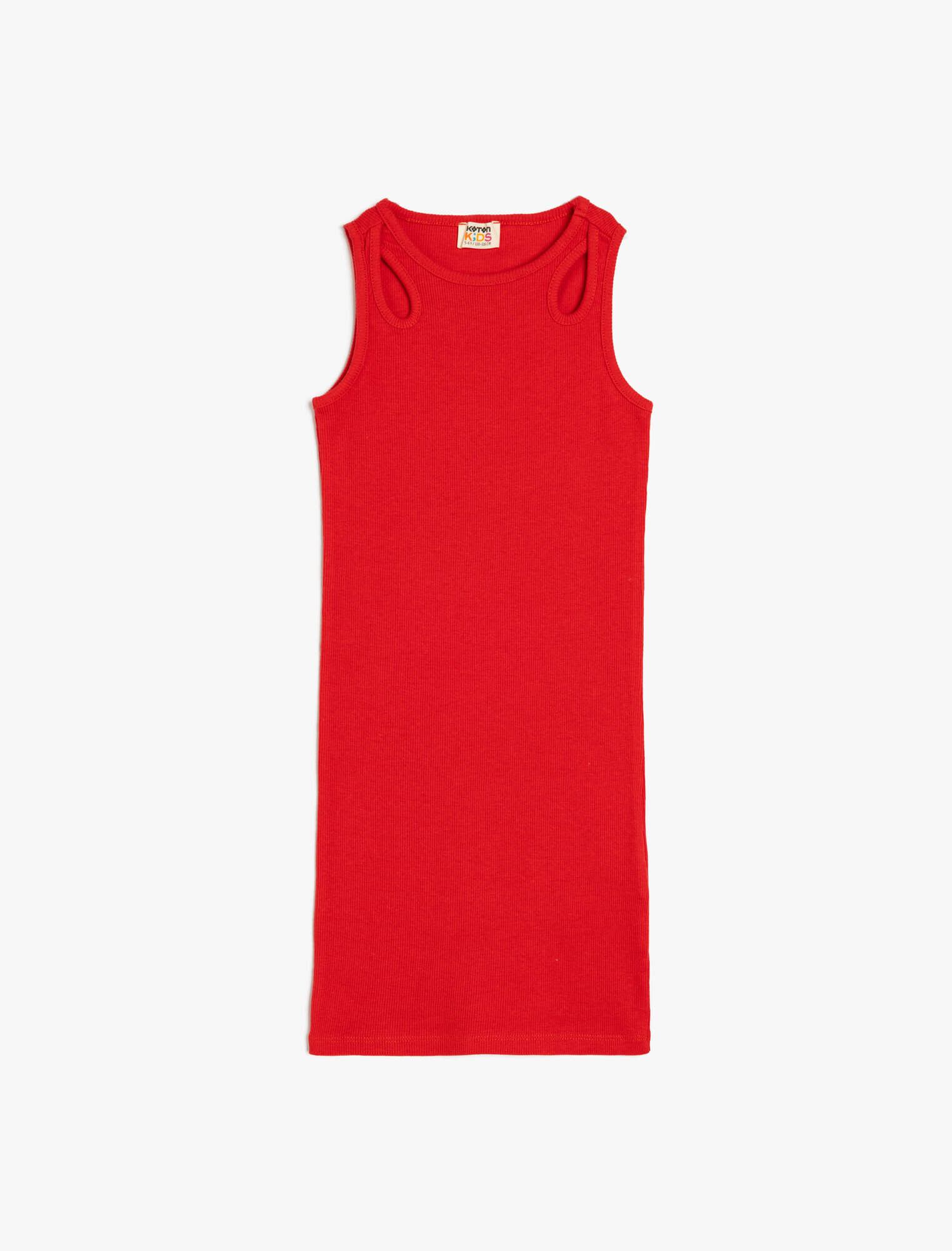 Школьное платье KOTON размер 5-6 лет красный