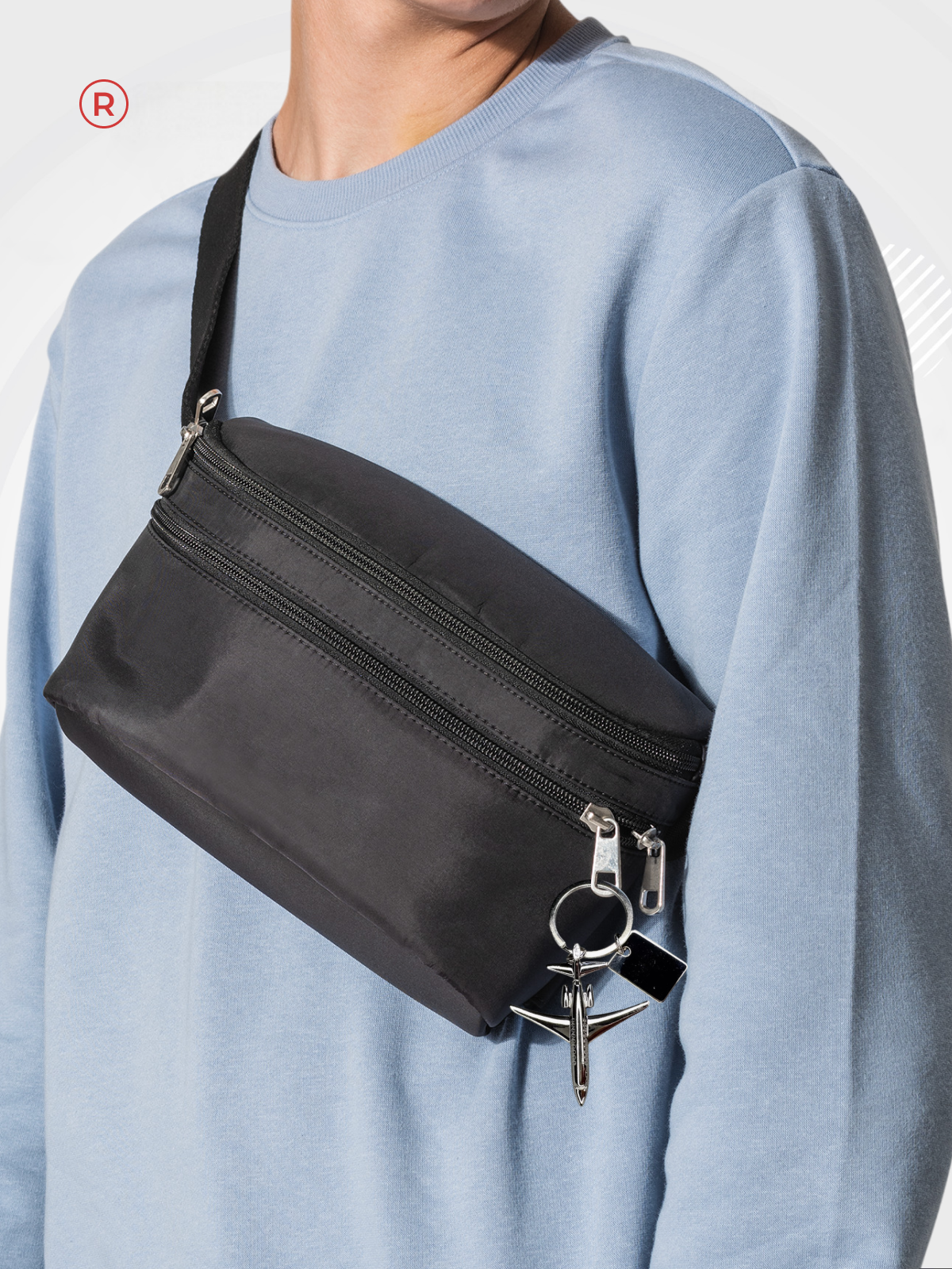 Брелок remove, серебристый — фото 1