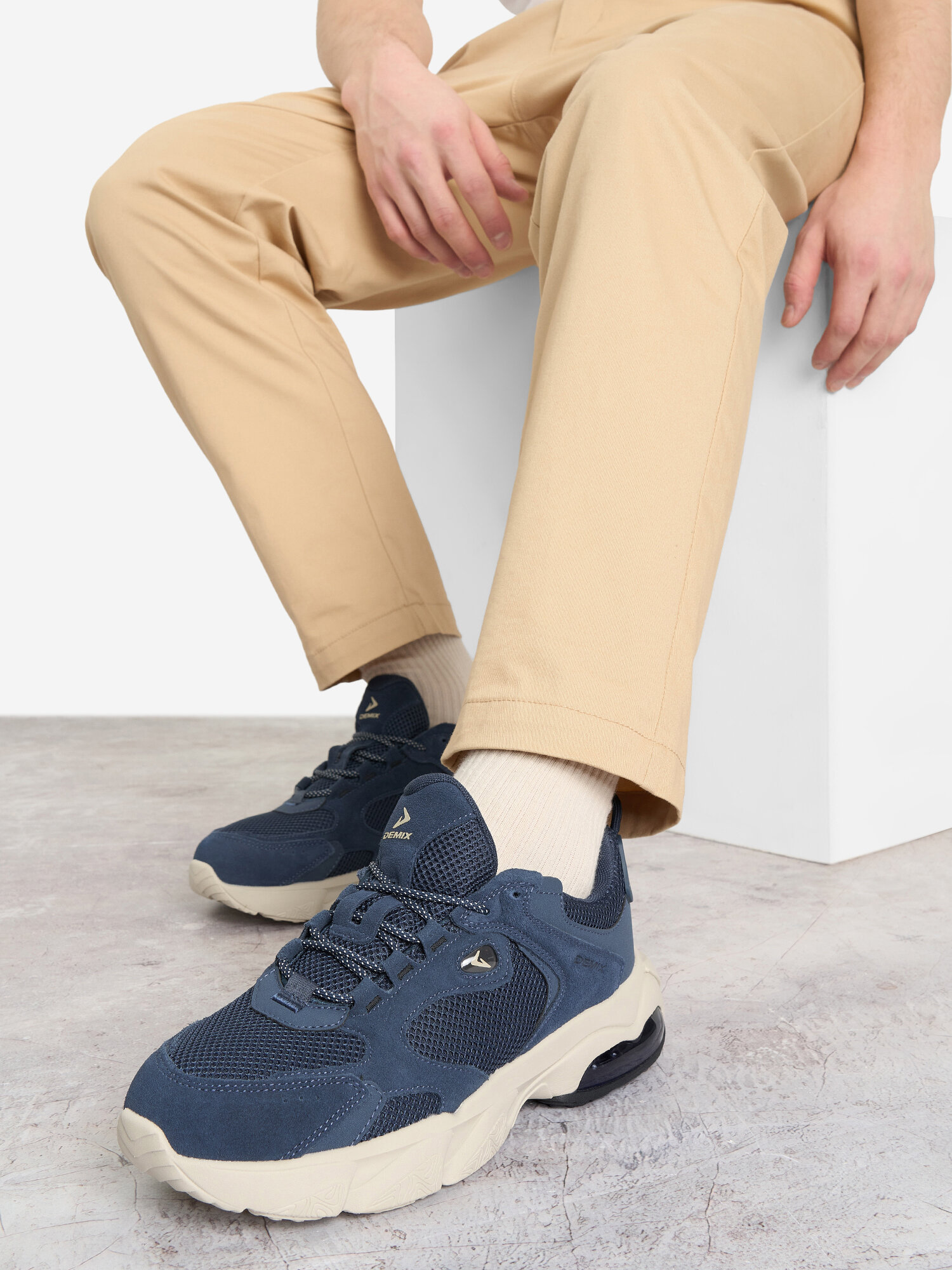 Кроссовки Demix PRIME BUBBLE PRM M, размер 7.5, синий — фото 1