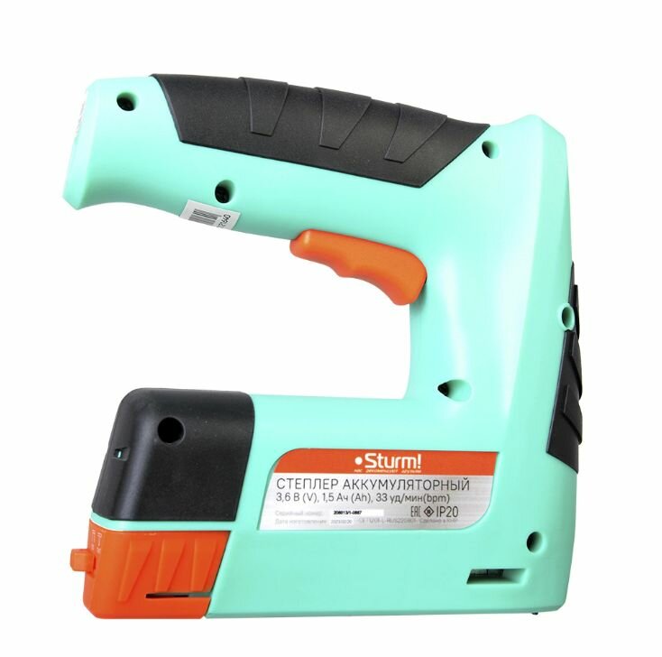 Степлер аккумуляторный Sturm! тип 53/47 4-10мм — фото 1