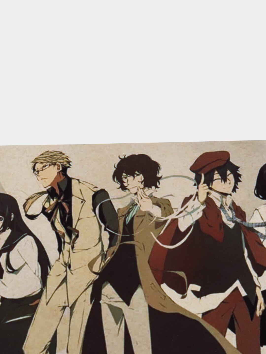 Постеры интерьерные Аниме Проза бродячих псов, А3 постер, плакат — фото 1