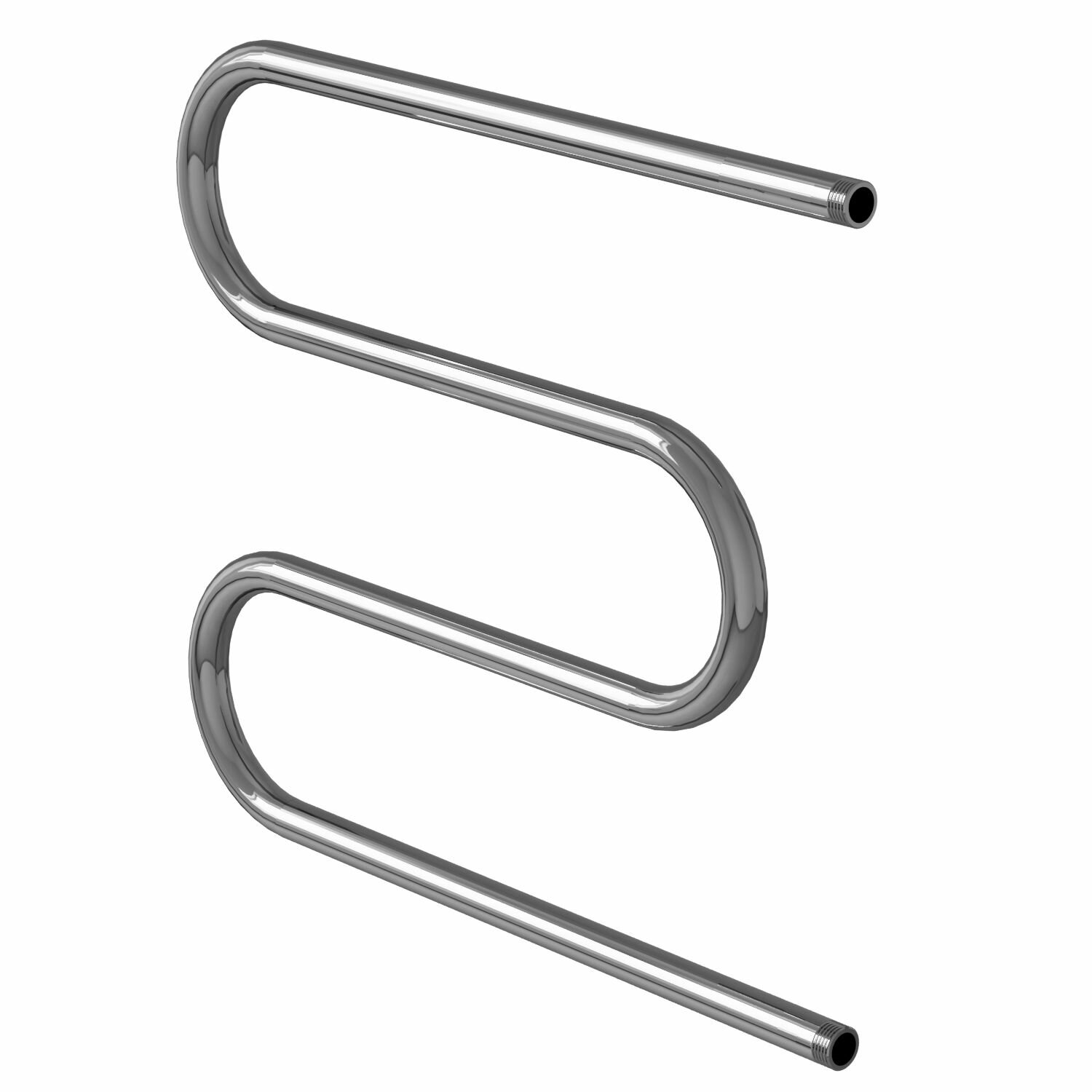 Полотенцесушитель водяной М-образный MIXLINE SIMPLE M 60х70 см боковое подключение 1' дюйм