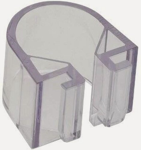 Изображение товара Крепление для мыльницы Hansgrohe Cassetta Unica, пластик, 22мм, прозрачное