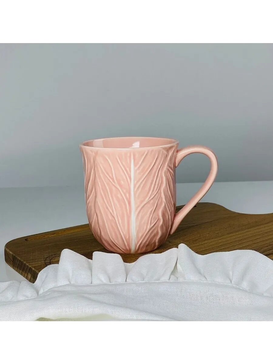 Кружка Lenardi Капуста 370мл фарфор