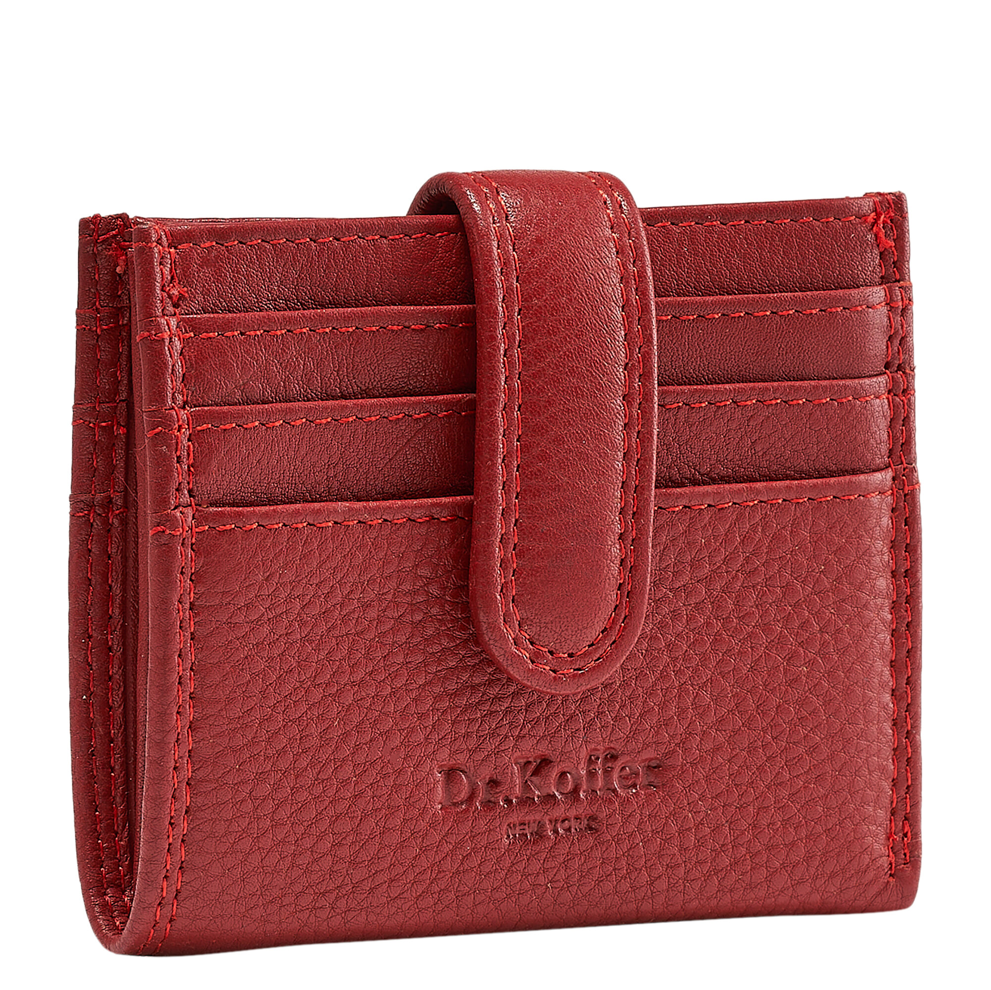 Картхолдер Dr.Koffer, красный
