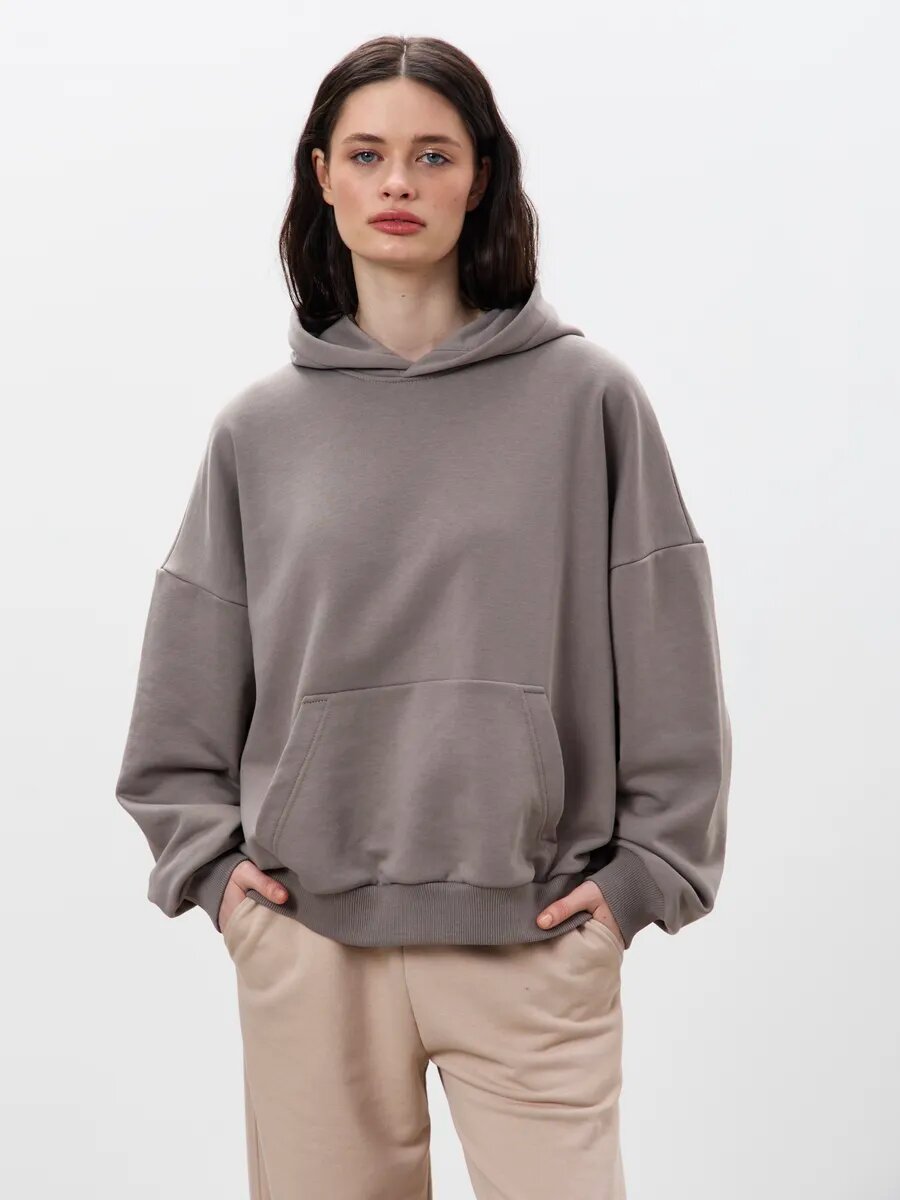 Худи Телодвижения размер 170-104-110 (52) 2XL  серый