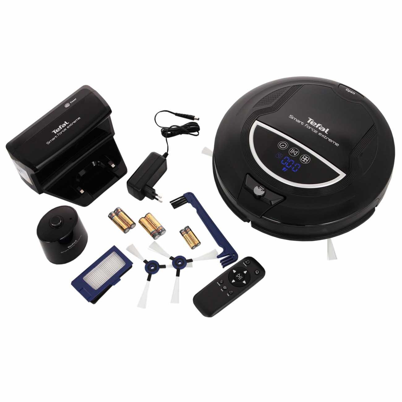 Робот-пылесос Tefal "Smart Force Extreme" RG7145RH, сухая и влажная уборка